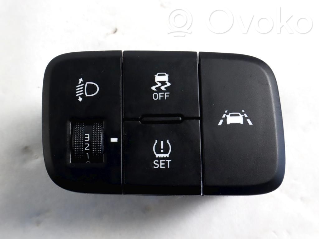 Hyundai i10 Interruptor de control de altura del faro delantero 