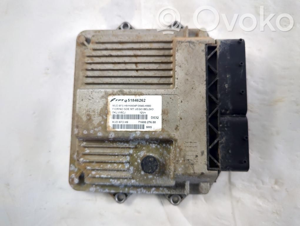 Fiat Qubo Sterownik / Moduł ECU 