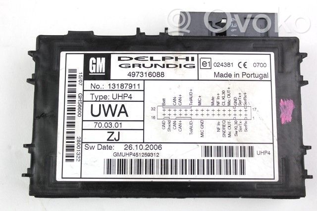 Unidad de control/módulo del teléfono   13187911