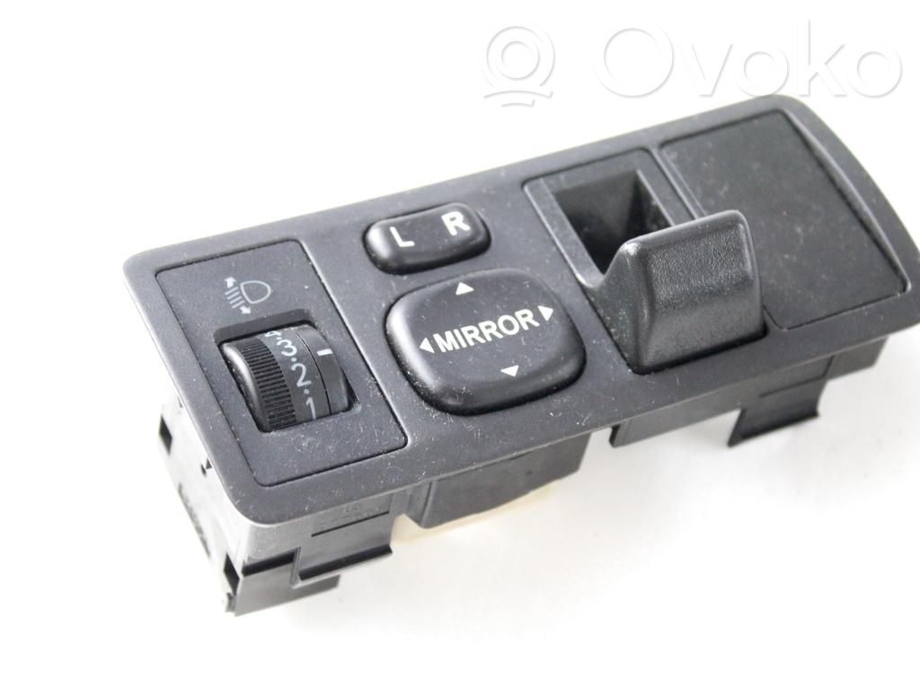 Toyota Corolla Verso E121 Interruptor de control de altura del faro delantero 