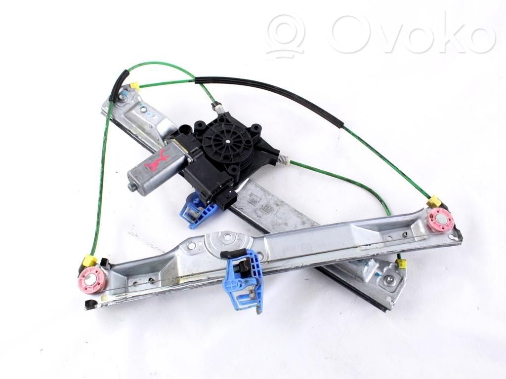 Opel Corsa D Front door window regulator with motor 