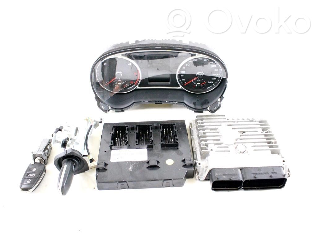 Audi A1 Kit centralina motore ECU e serratura 