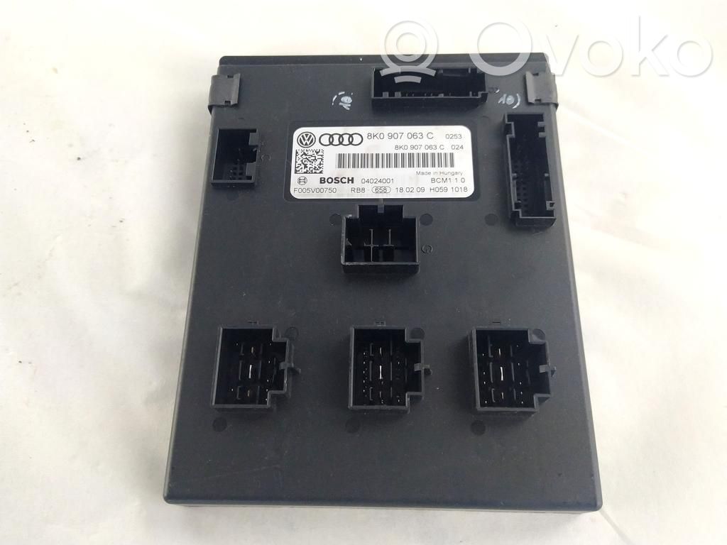 Audi A4 S4 B8 8K Modul de control caroserie central 