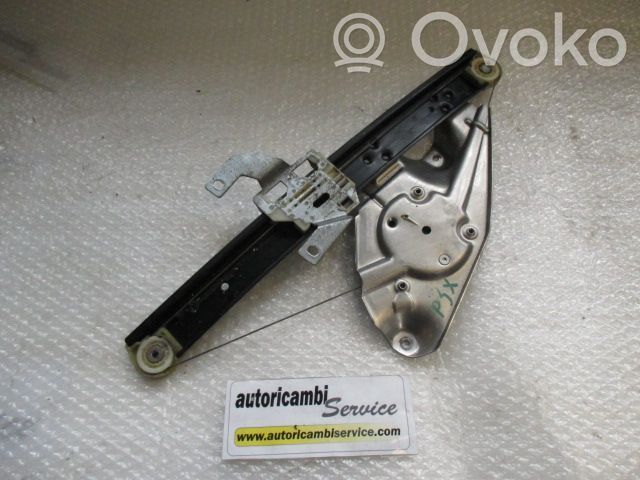 Audi A6 S6 C5 4B Meccanismo di sollevamento del finestrino posteriore senza motorino 