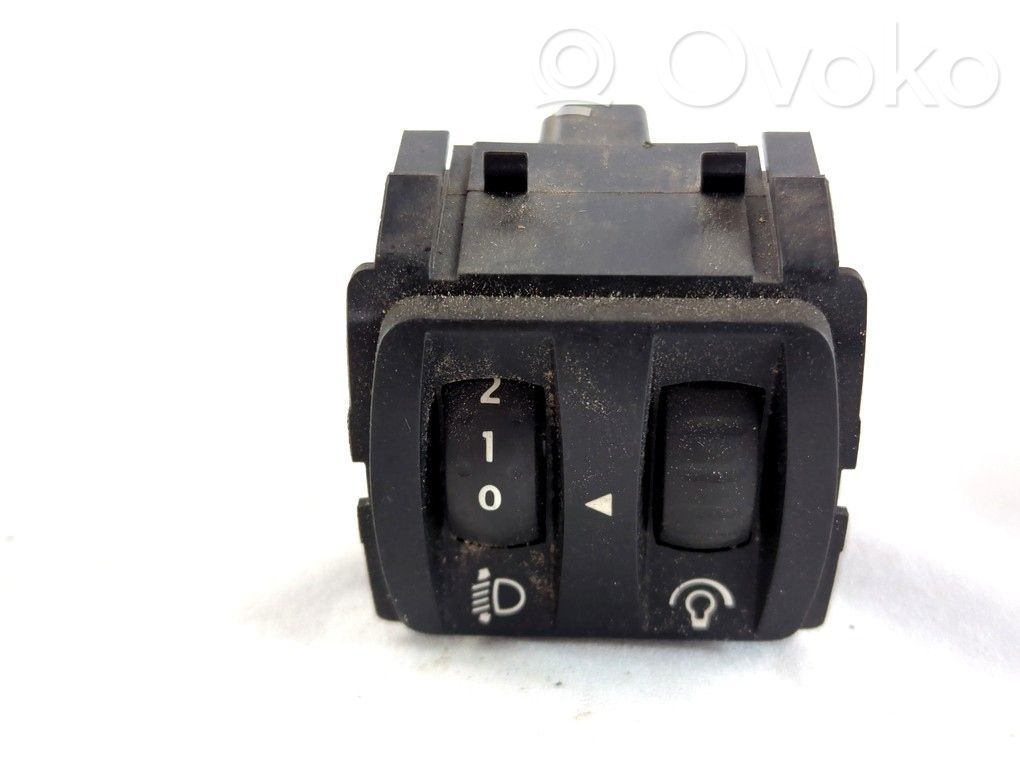 Bouton commande réglage hauteur de phares   251900567R