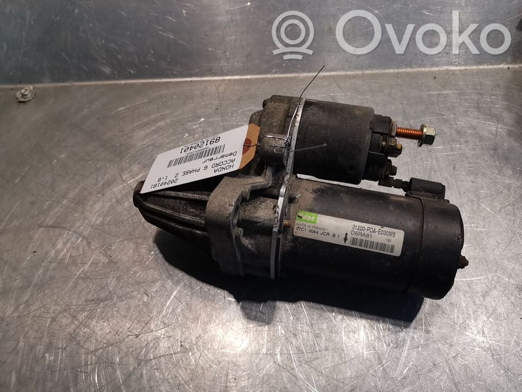 Honda Accord Motor de arranque 