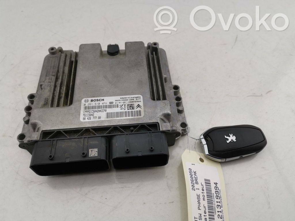 Peugeot 508 II Engine control unit/module 