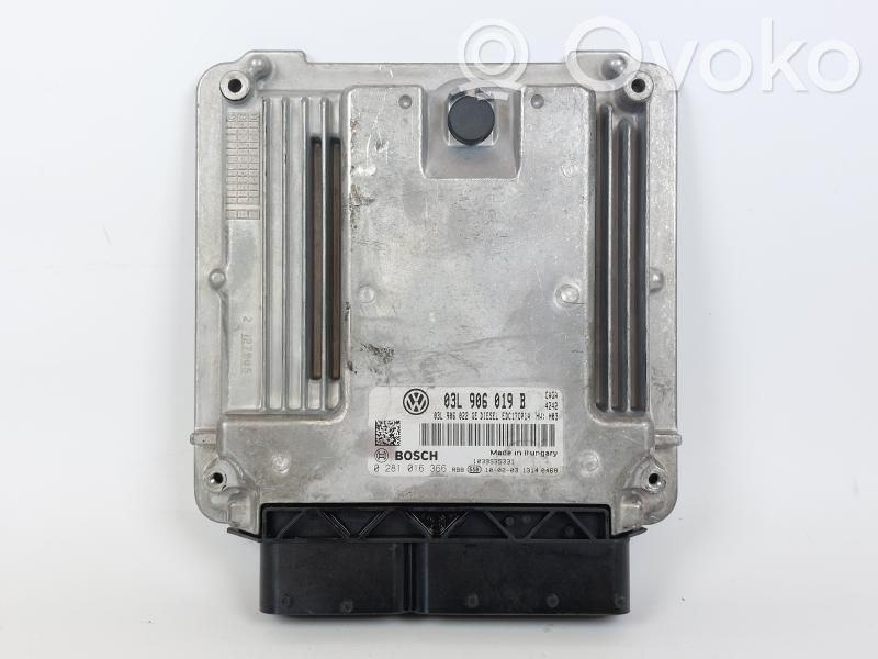 Unidad de control/módulo del motor   0281016366,0281016366
