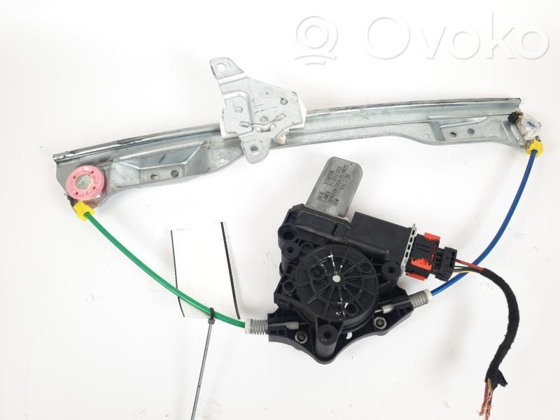 Front door window regulator with motor   13447038