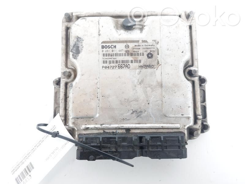 Engine control unit/module   P04727667AD,P04727667AD