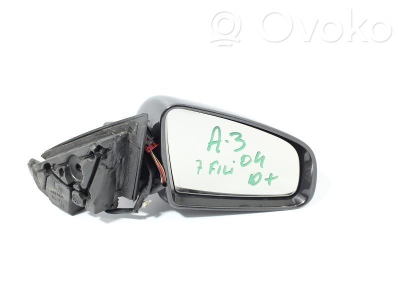 Audi A3 S3 8P Espejo lateral eléctrico de la puerta delantera 