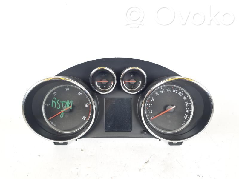 Opel Astra J Spidometrs (instrumentu panelī) 