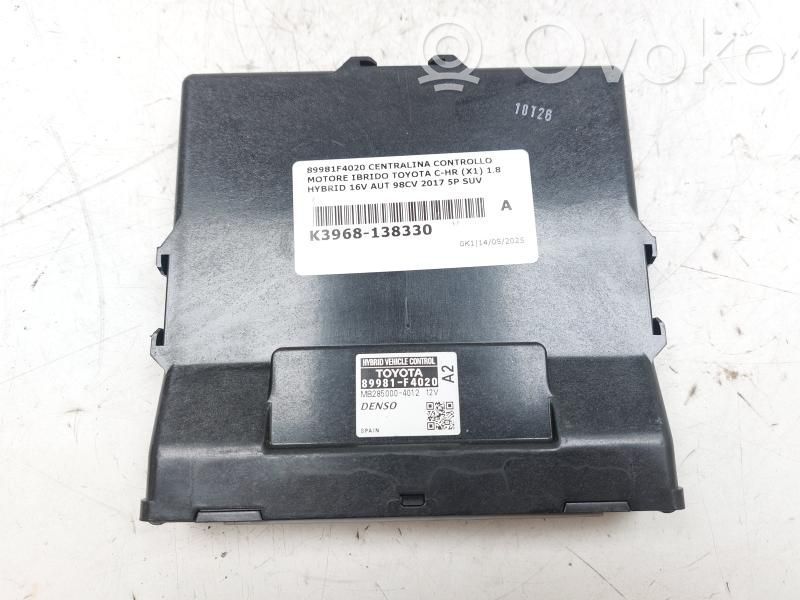 Toyota C-HR I Sterownik / Moduł ECU