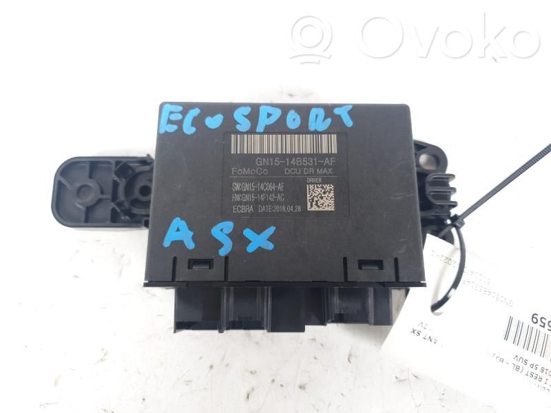 Ford Ecosport Other control units/modules 