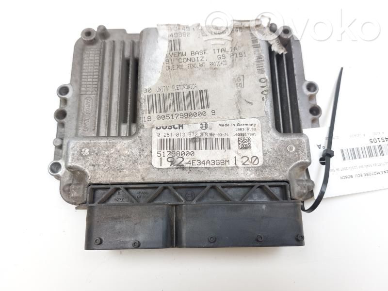 Fiat Stilo Engine control unit/module 