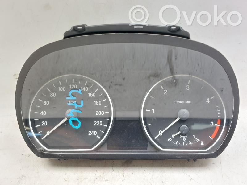BMW 1 E81 E87 Speedometer (instrument cluster) 