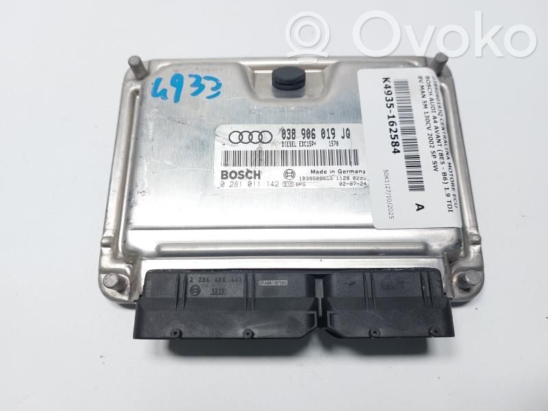 Unitate/modul de control motor   038906019JQ,038906019JQ