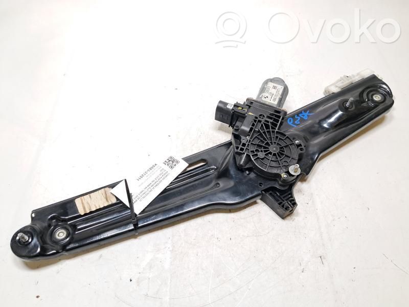 BMW X3 F25 Rear door manual window regulator 