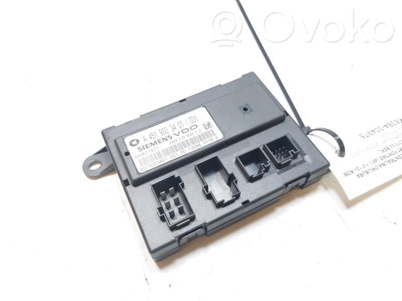 Smart ForTwo II Door central lock control unit/module 