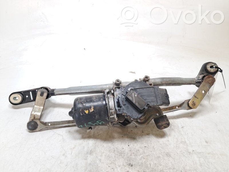 Renault Clio III Wischergestänge Wischermotor vorne 