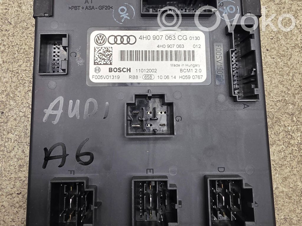 Audi A6 S6 C7 4G Comfort/convenience module 