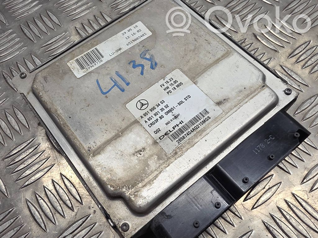 Mercedes-Benz Sprinter W906 Engine control unit/module 