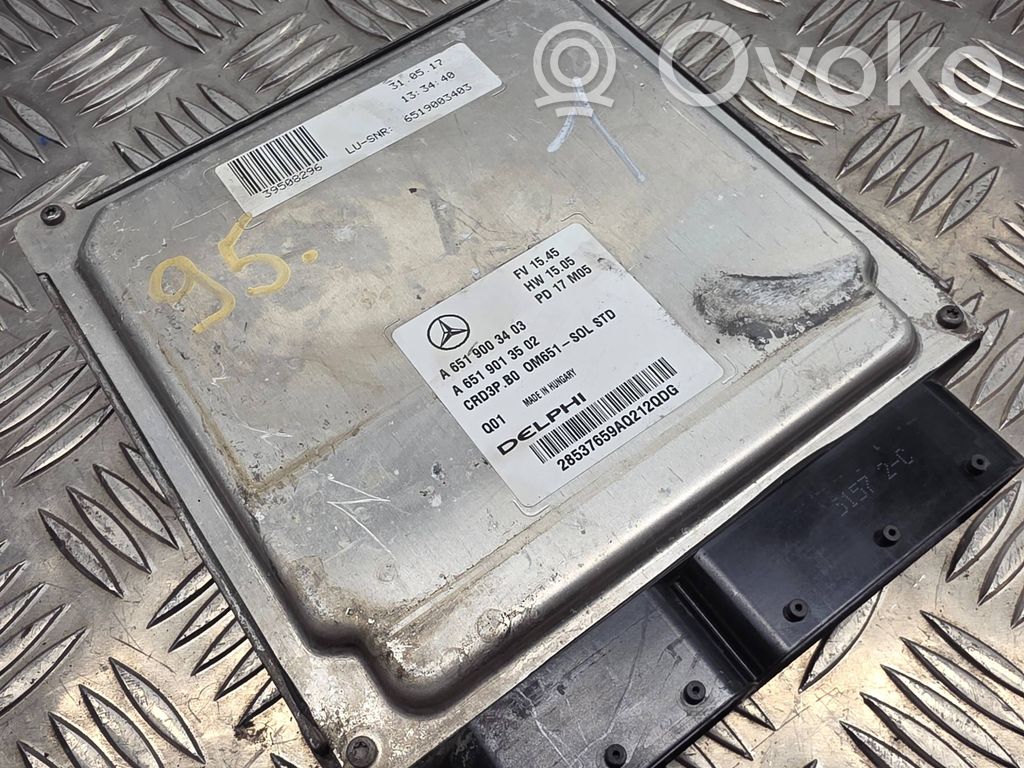 Mercedes-Benz Sprinter W906 Engine control unit/module 