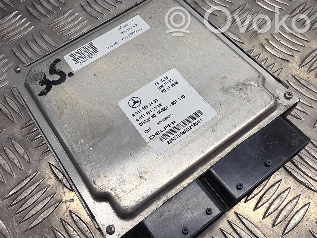 Mercedes-Benz Sprinter W906 Engine control unit/module 