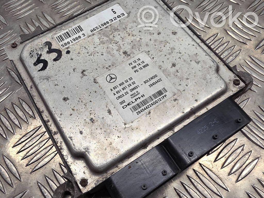 Mercedes-Benz Sprinter W906 Engine control unit/module 