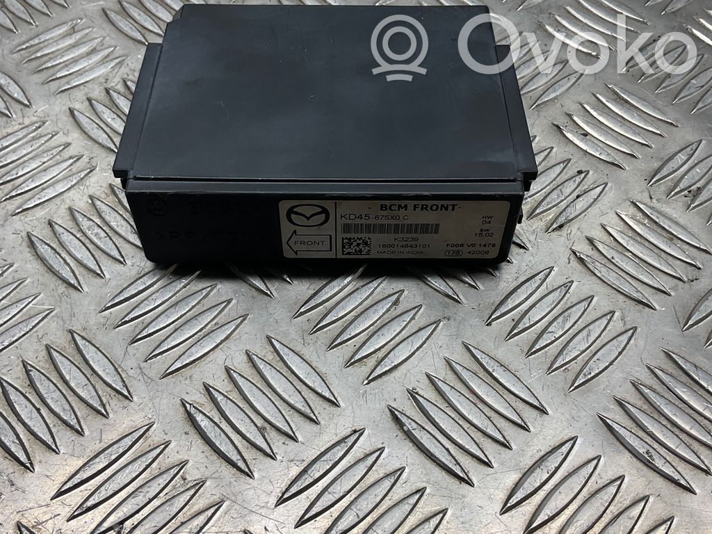 Mazda 6 Airbag deployment crash/impact sensor 