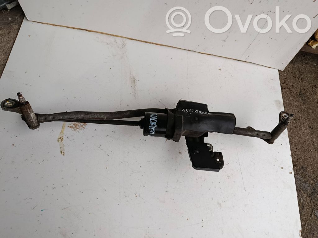 Kit Moteur + Tringlerie D'essuie-glace Pour Citroën Jumper, Peugeot Boxer, Fiat Ducato - Référence 1363338080