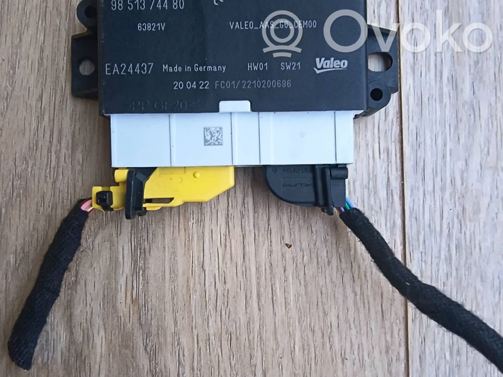 Sterownik / Moduł parkowania PDC   9851374480,EA2443