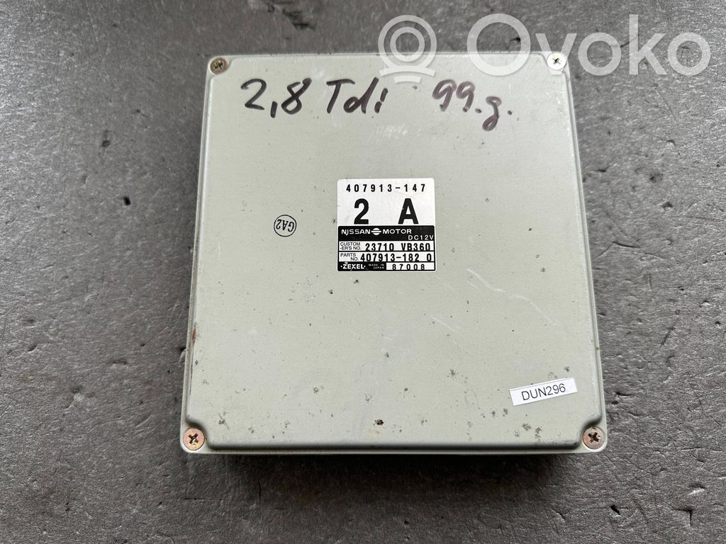 Nissan Patrol Y61 Engine control unit/module 