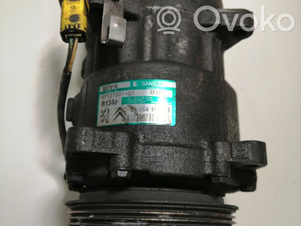 Kompresor / Sprężarka klimatyzacji A/C   9646416780,07127201460,1240F,R134A