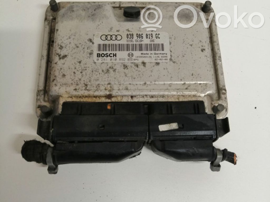 Engine control unit/module   038906019GC,0281010892