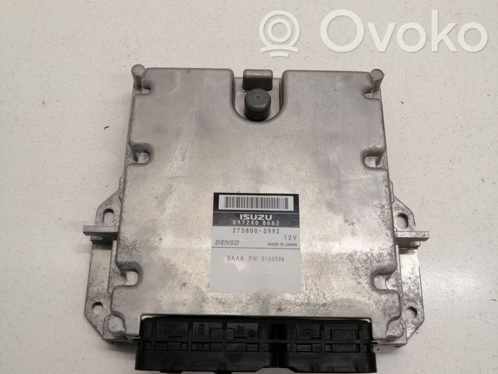 Engine control unit/module   8972408662,275800992,5166996