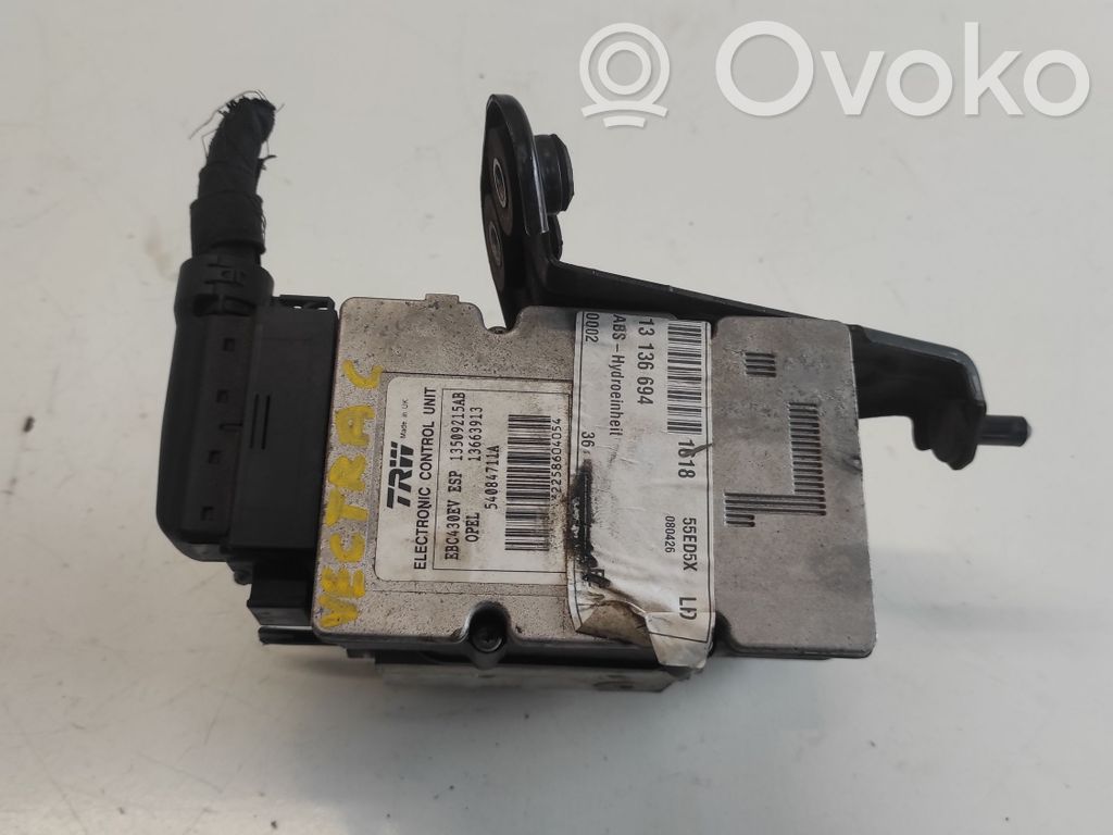 Opel Vectra C Pompa ABS 