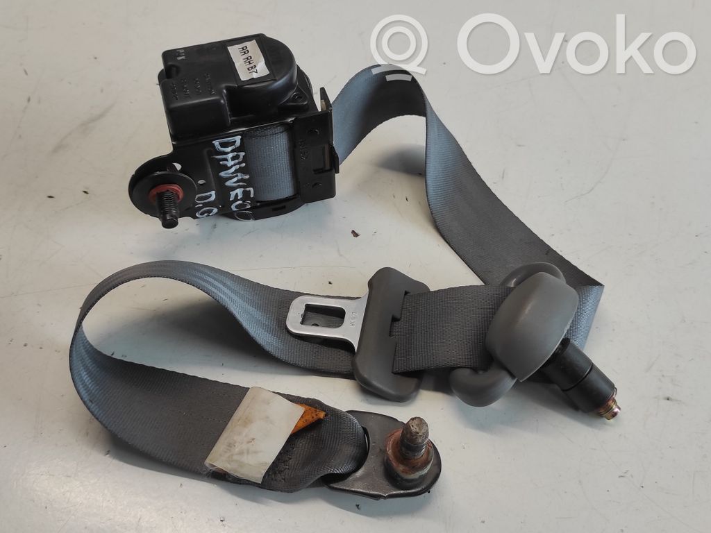 Daewoo Kalos Cinturón trasero 