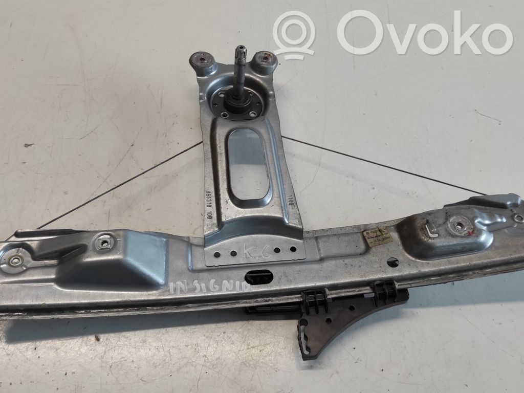 Opel Insignia A Ręczny podnośnik szyby drzwi tylnych 