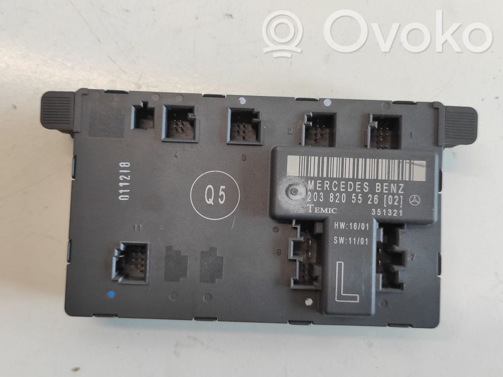 Mercedes-Benz C W203 Door control unit/module 