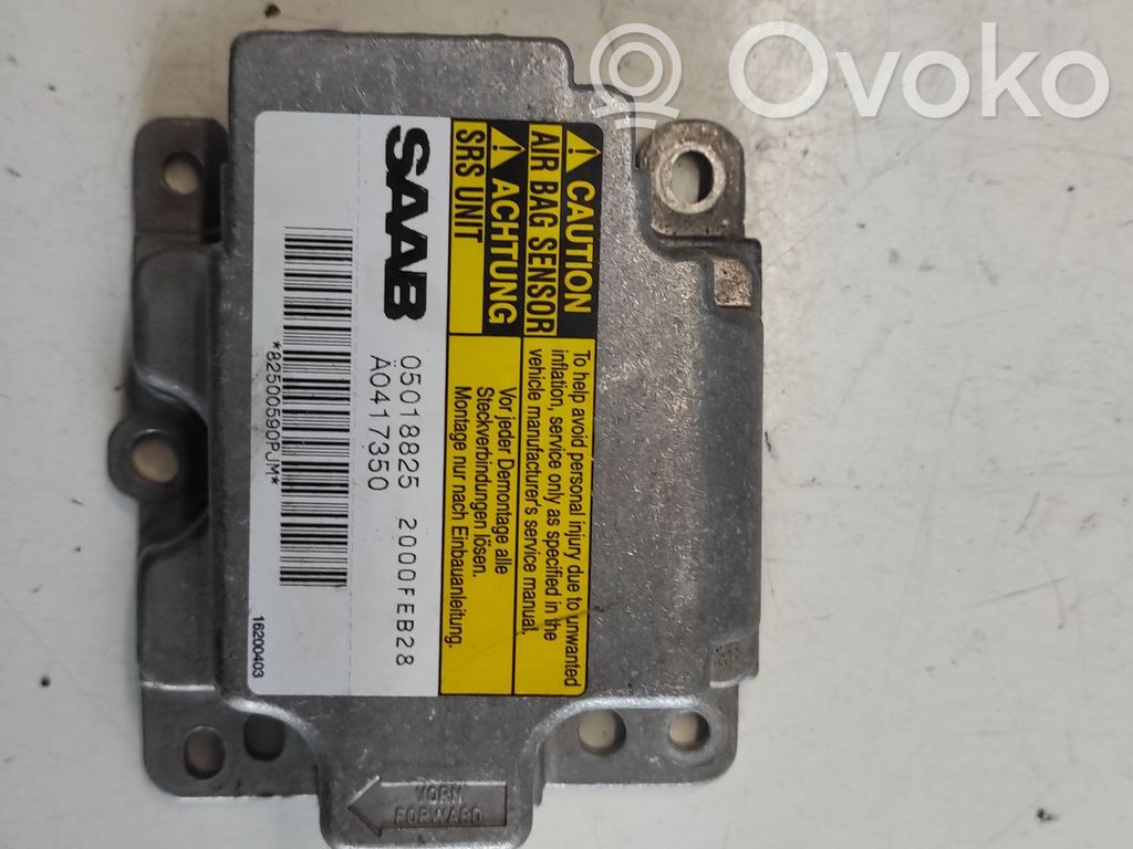 Saab 9-5 Airbag control unit/module 
