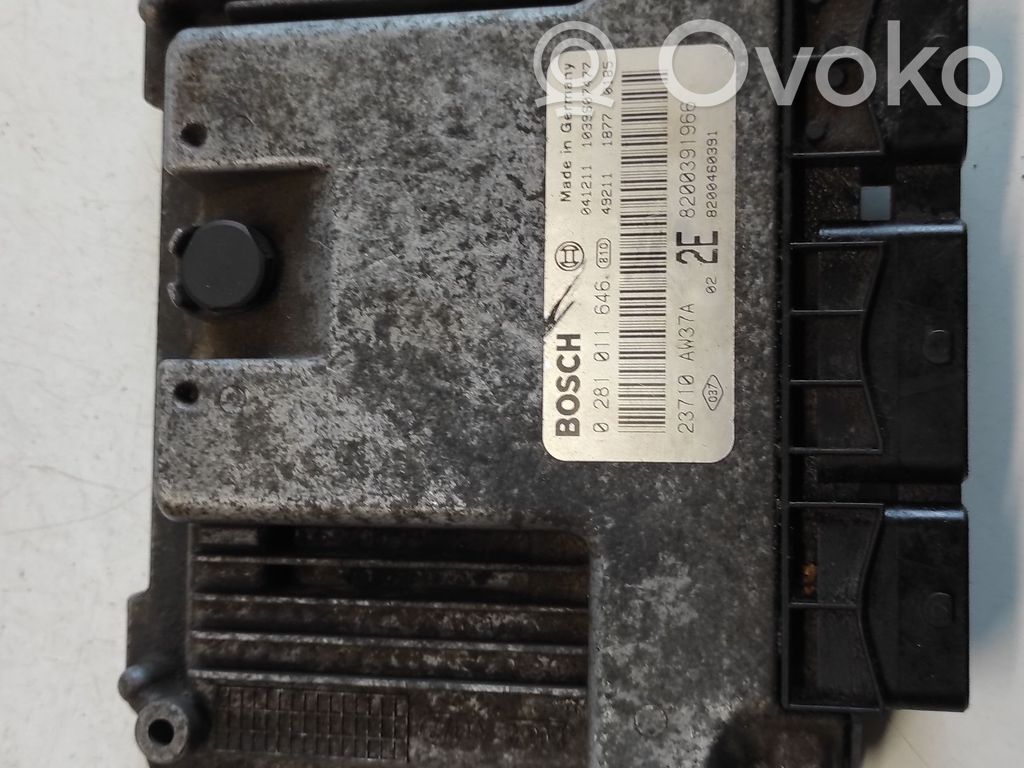 Engine control unit/module   0281011646,1039S07477,041211