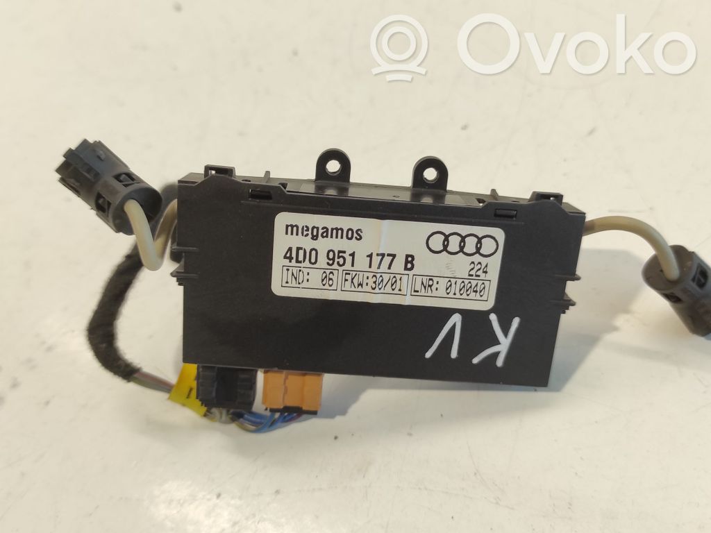 Audi A8 S8 D2 4D Alarm control unit/module 