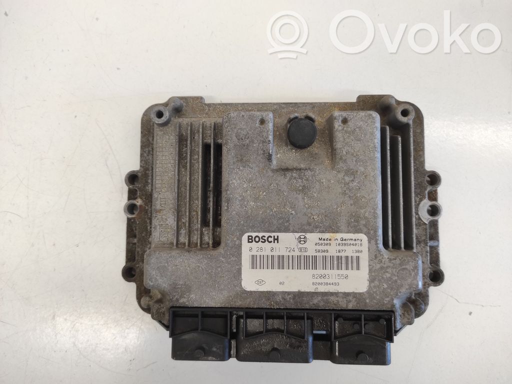Engine control unit/module   0281011724,820031550,050309