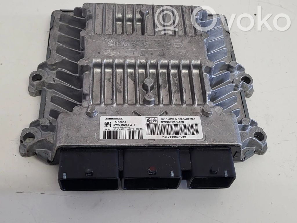 Citroen C5 Engine control unit/module 