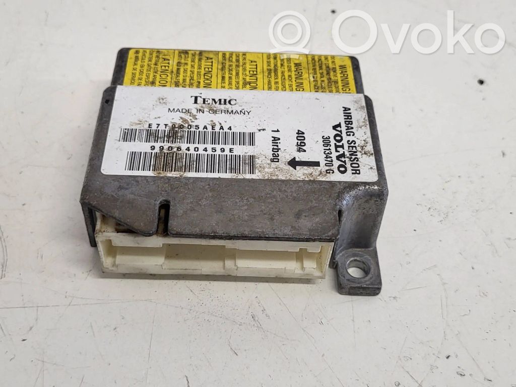 Volvo S40, V40 Airbag control unit/module 
