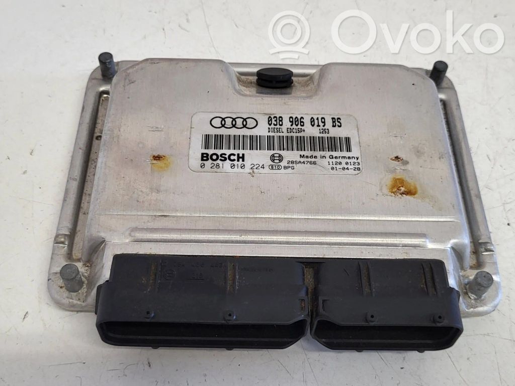 Engine control unit/module   038906019BS,28SA4766,0281010224