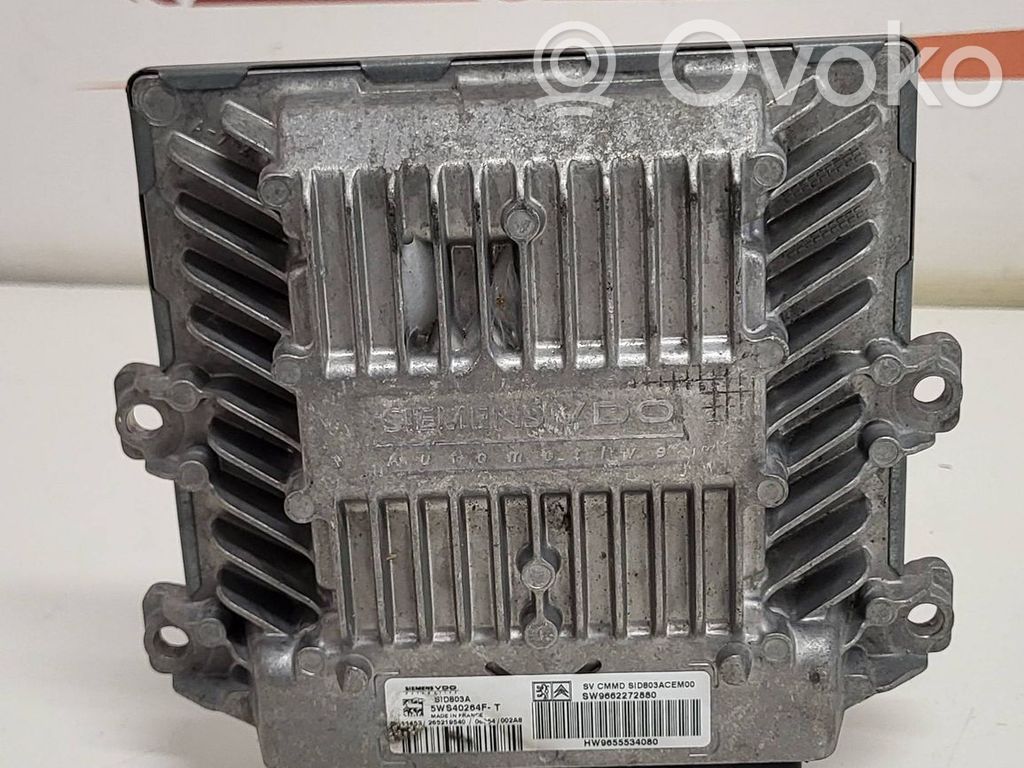 Peugeot 407 Engine control unit/module 