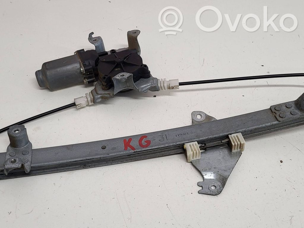 Nissan Pathfinder R51 Rear door window regulator with motor 