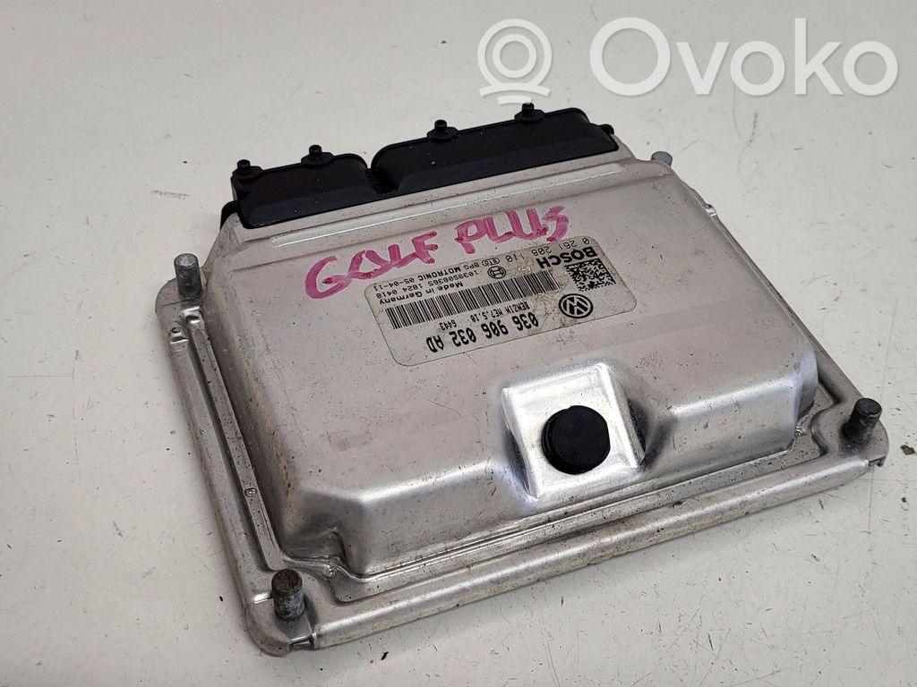 Volkswagen Golf Plus Engine control unit/module 